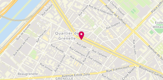 Plan de CONFISERIE Dupleix, 72 Boulevard de Grenelle, 75015 Paris