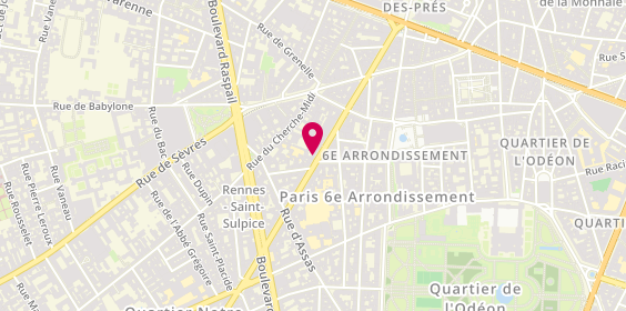 Plan de Alco, 88 Rennes, 75006 Paris