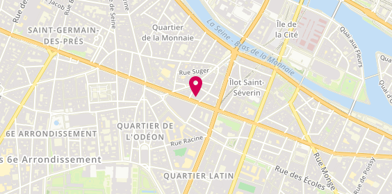 Plan de Patrick Roger, 108 Boulevard Saint-Germain, 75006 Paris
