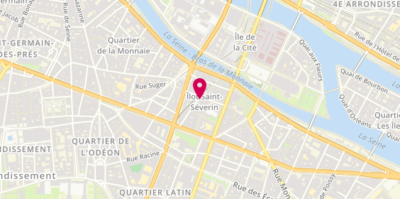 Plan de Maison Georges Larnicol, 19 Rue de la Harpe, 75005 Paris