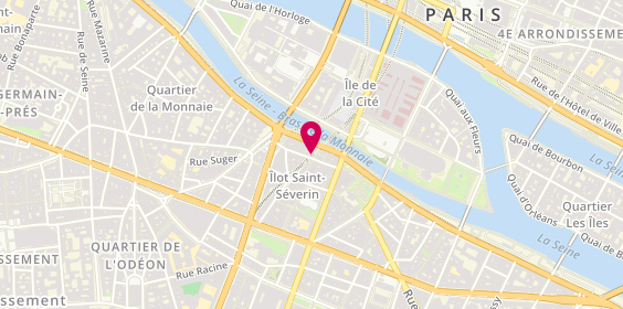 Plan de Lindt, 18 Rue de la Huchette, 75005 Paris