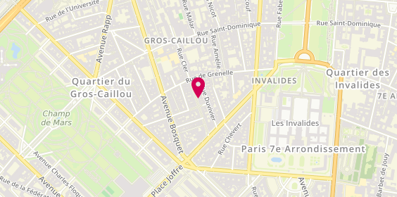 Plan de Little Davoli- Restaurant Italien Paris, 41 Rue Cler, 75007 Paris