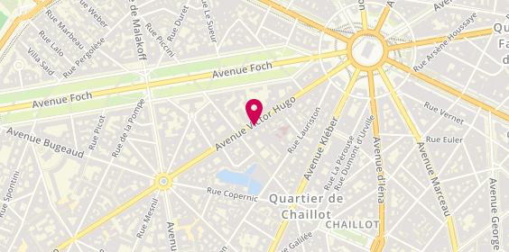 Plan de Patrick Roger, 45 avenue Victor Hugo, 75016 Paris