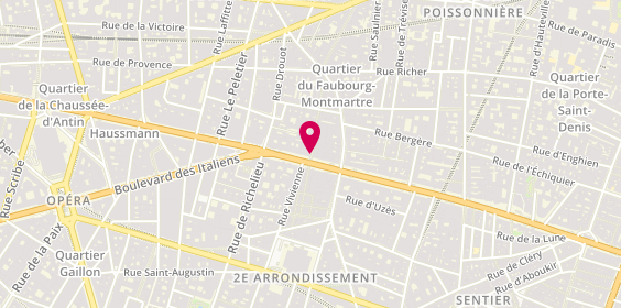 Plan de La Cure Gourmande Paris Passage Jouffro, 10-12 Pass. Jouffroy, 75009 Paris