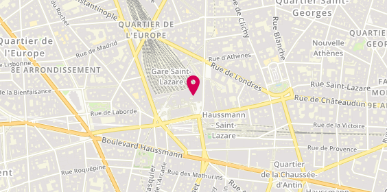Plan de Jeff de Bruges - Martial, Gare Saint-Lazare
1 Cr de Rome, 75008 Paris