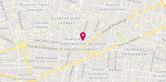 Plan de Humphris, 2 Rue Milton, 75009 Paris