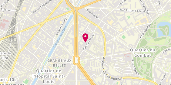 Plan de Candy World, 27 rue de MEAUX, 75019 Paris