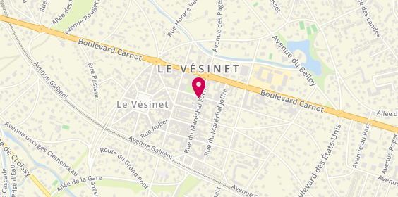 Plan de De Neuville, 17 Rue du Maréchal Foch, 78110 Le Vésinet