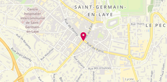Plan de Patrick Roger, 2 Rue de Paris, 78100 Saint-Germain-en-Laye