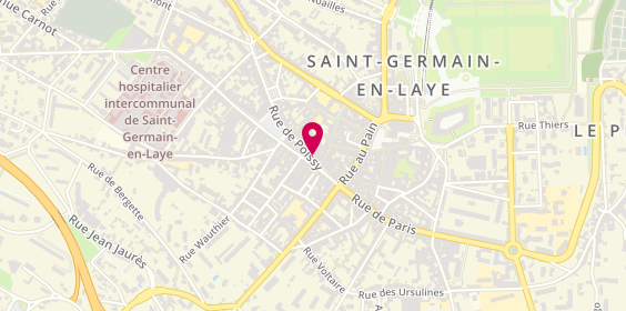 Plan de Jeff de Bruges, 12 Rue de Poissy, 78100 Saint-Germain-en-Laye