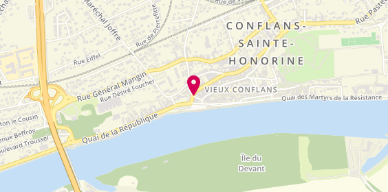 Plan de Chocolats de Neuville, 10 Rue du Port, 78700 Conflans-Sainte-Honorine