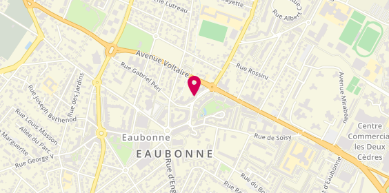 Plan de L'Otarie Gourmande, 37 Rue Gabriel Péri, 95600 Eaubonne
