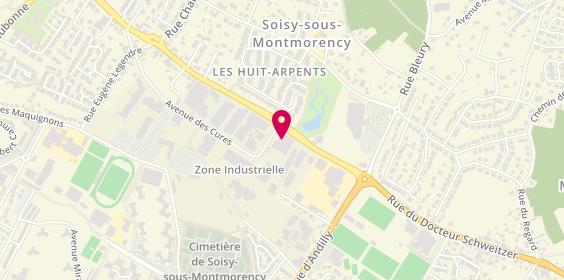 Plan de Jacques Guyaux, 1 avenue des Cures, 95580 Andilly
