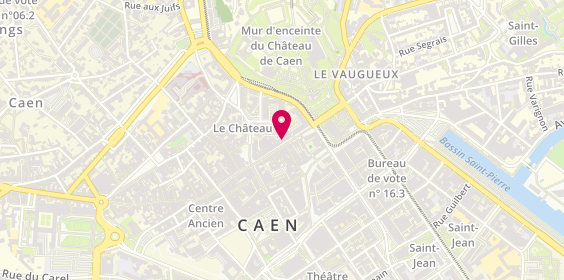 Plan de Cofféa, 36 Rue Saint-Pierre, 14000 Caen