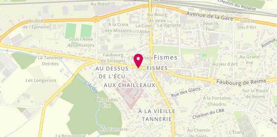 Plan de Aux Arômes d'Antan, 11 Rue d'Ardre, 51170 Fismes
