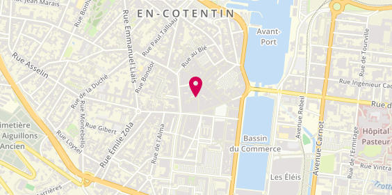 Plan de Jeff de Bruges, 32 Rue des Portes, 50100 Cherbourg-en-Cotentin