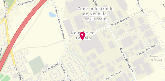 Plan de Verquin Confiserie, 94 Rue Reckem, 59960 Neuville-en-Ferrain